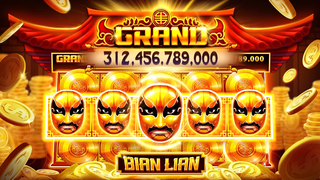 House of Slots - Casino Games [MOD: безлимитные монеты и бонусы] Screenshot 1