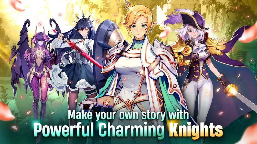 Master of Knights- Tactics RPG [MOD: безлимитные ресурсы и энергия] Screenshot 5