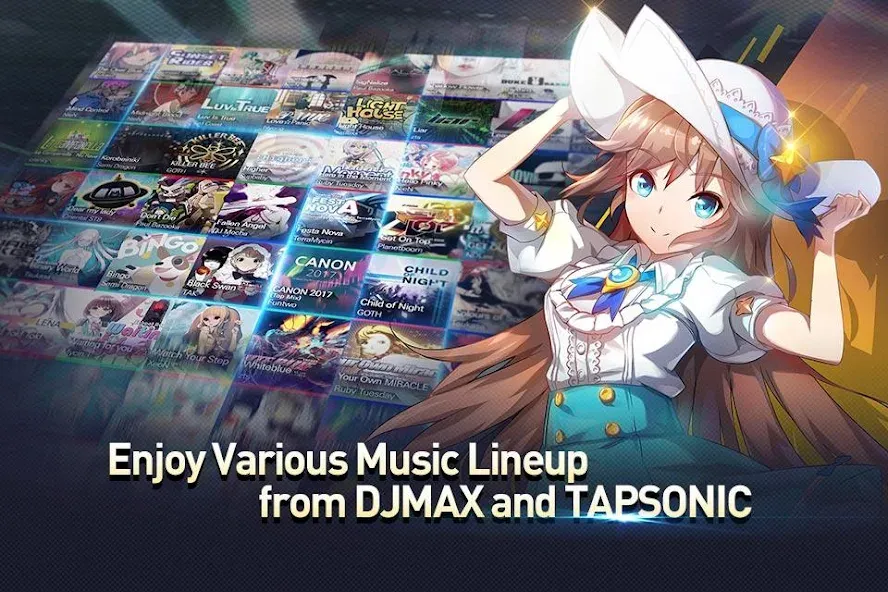 TAPSONIC TOP -Music Grand prix [MOD: безлимитные деньги и все песни открыты] Screenshot 3
