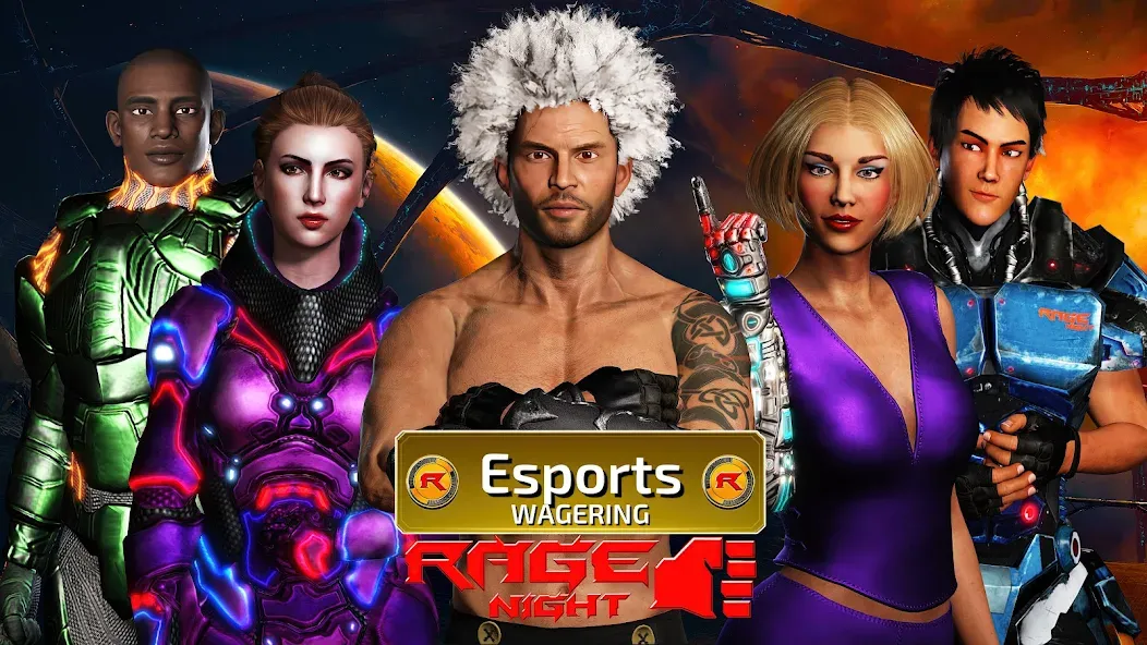 Rage Night [MOD: безлимитные патроны и здоровье] Screenshot 1