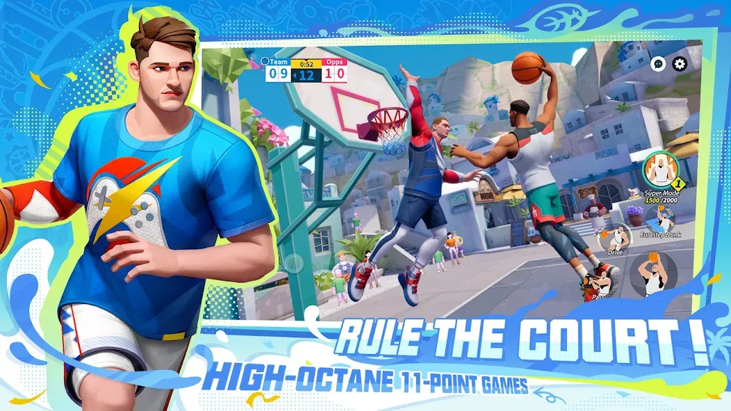 Dunk City Dynasty [MOD: безлимитные деньги и энергия] Screenshot 2