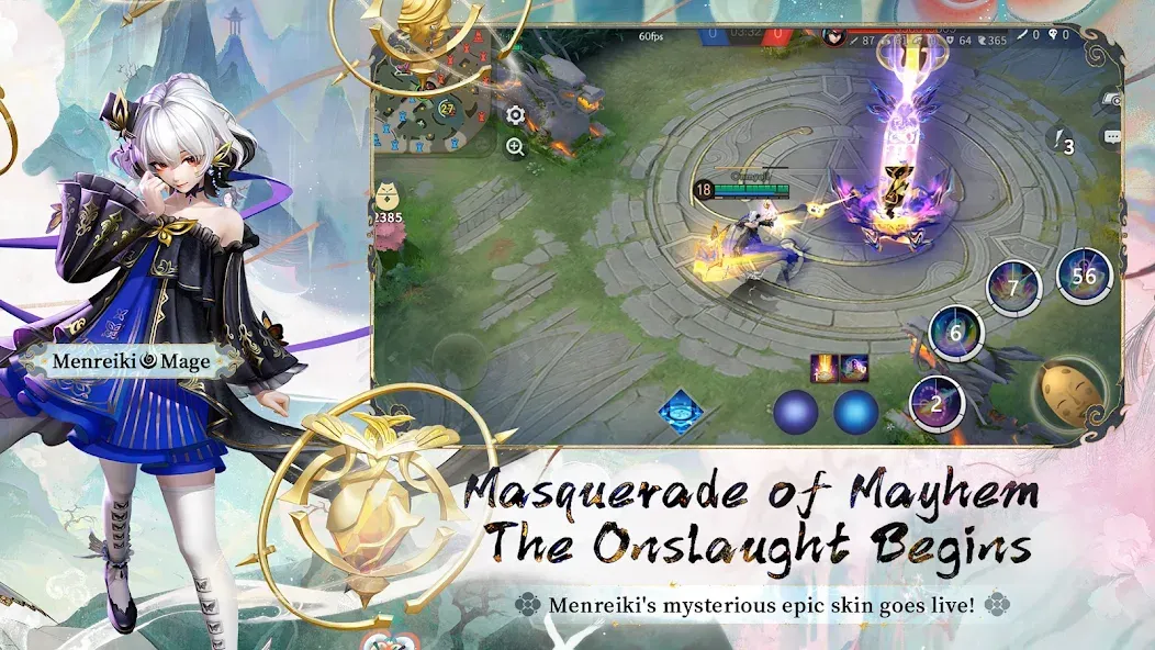 Onmyoji Arena [MOD: много золота и усиленные герои] Screenshot 5