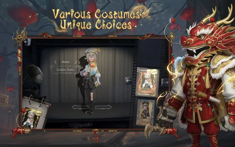 Identity V [MOD: безлимитные подсказки и открытые персонажи] Screenshot 2