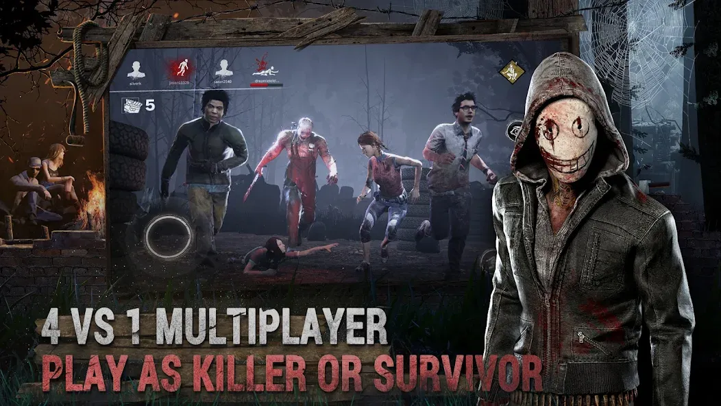 Dead by Daylight Mobile [MOD: безлимитные деньги и все персонажи] Screenshot 1