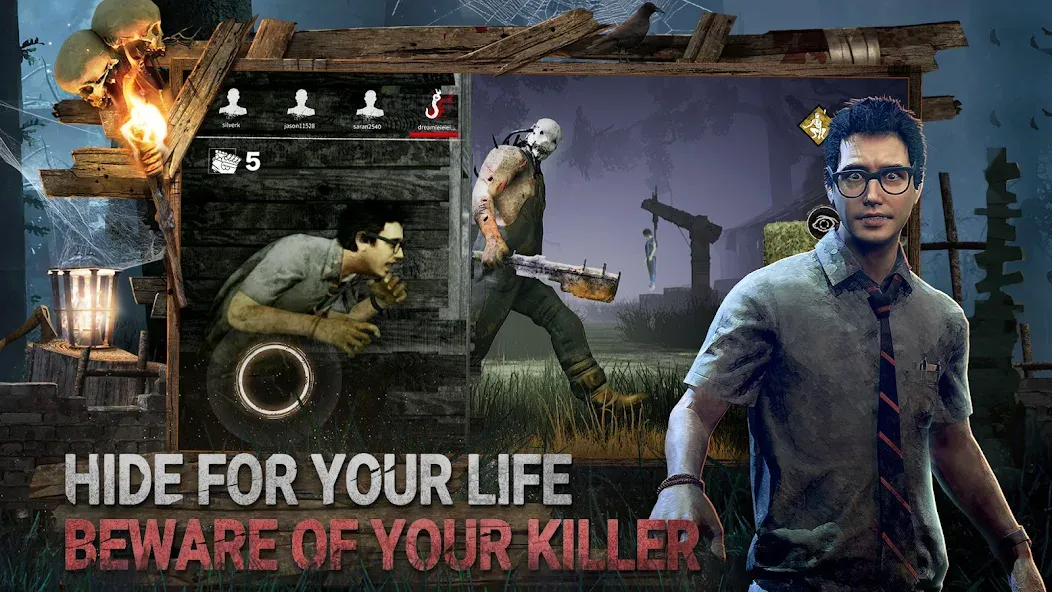 Dead by Daylight Mobile [MOD: безлимитные деньги и все персонажи] Screenshot 2