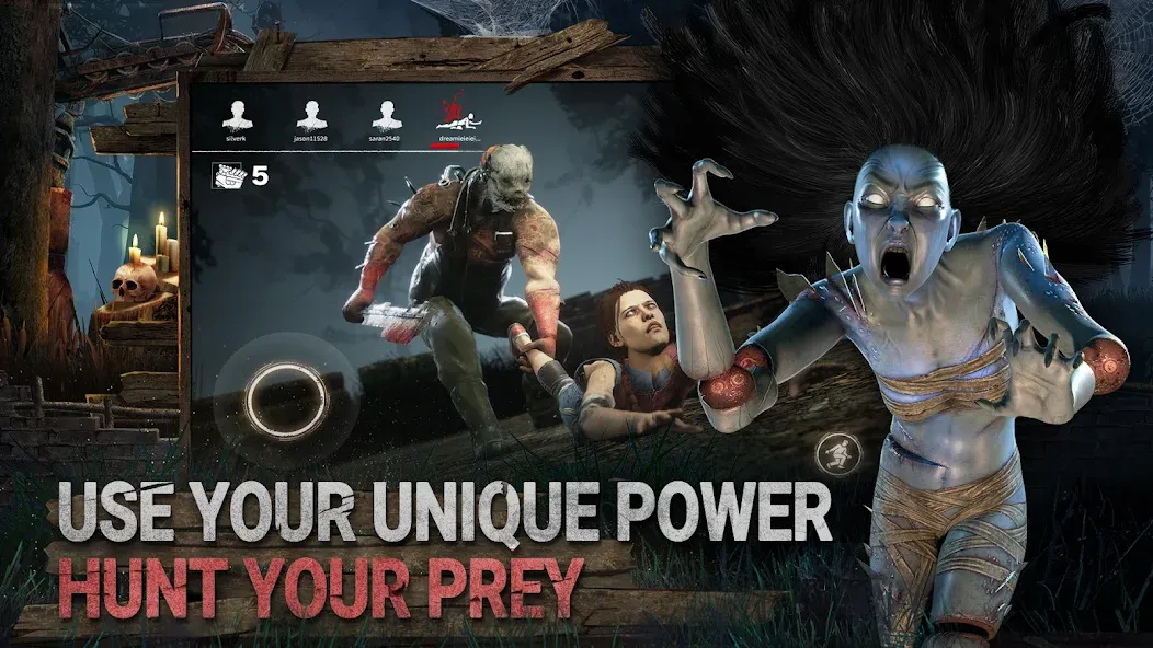 Dead by Daylight Mobile [MOD: безлимитные деньги и все персонажи] Screenshot 4