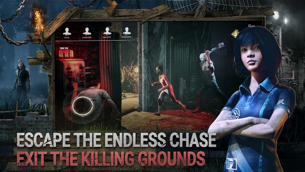 Dead by Daylight Mobile [MOD: безлимитные деньги и все персонажи] Screenshot 5