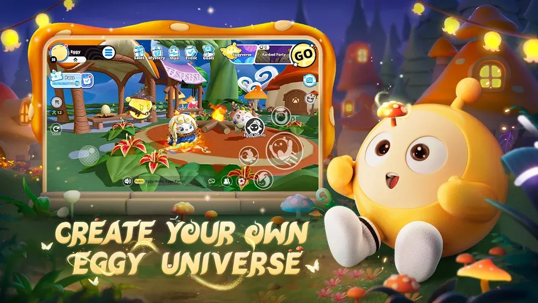 Eggy Party: Trendy Party Game [MOD: безлимитные ресурсы и открыты костюмы] Screenshot 2