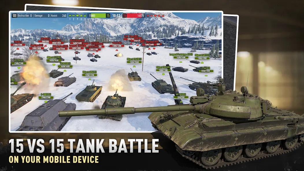 Tank Company [MOD: много денег и ресурсов] Screenshot 1