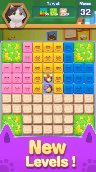 Neko Crush [MOD: много монет и жизней] Screenshot 4