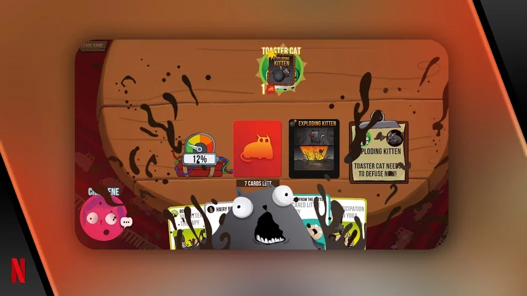 Exploding Kittens - The Game [MOD: без рекламы и бесконечные жизни] Screenshot 2
