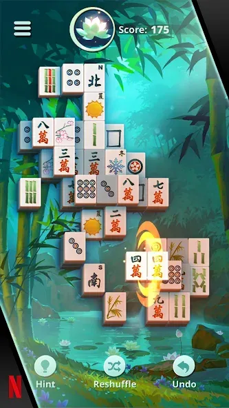 NETFLIX Mahjong Solitaire [MOD: без рекламы и все уровни открыты] Screenshot 1