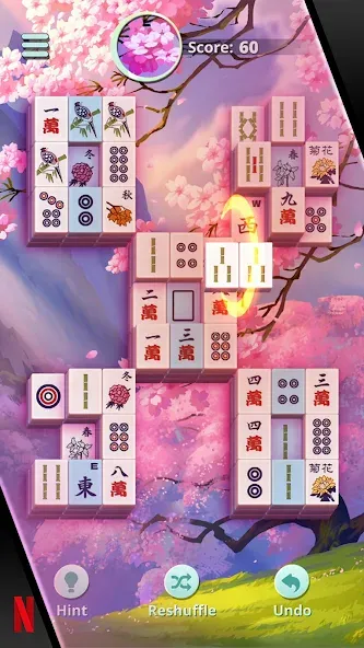 NETFLIX Mahjong Solitaire [MOD: без рекламы и все уровни открыты] Screenshot 4