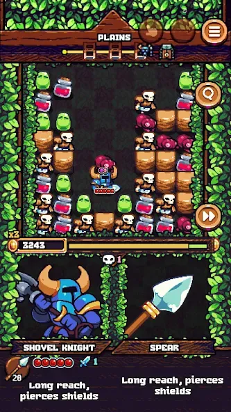 Shovel Knight Pocket Dungeon [MOD: безлимитные деньги и все герои] Screenshot 1