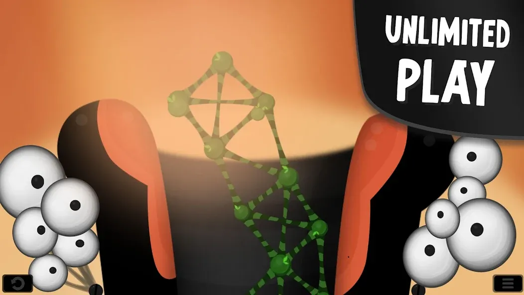 World of Goo Remastered [MOD: безлимитные ресурсы и открыты все уровни] Screenshot 3