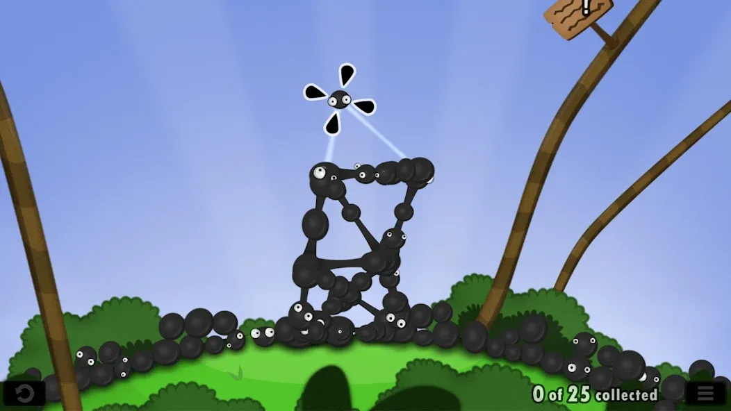 World of Goo Remastered [MOD: безлимитные ресурсы и открыты все уровни] Screenshot 4