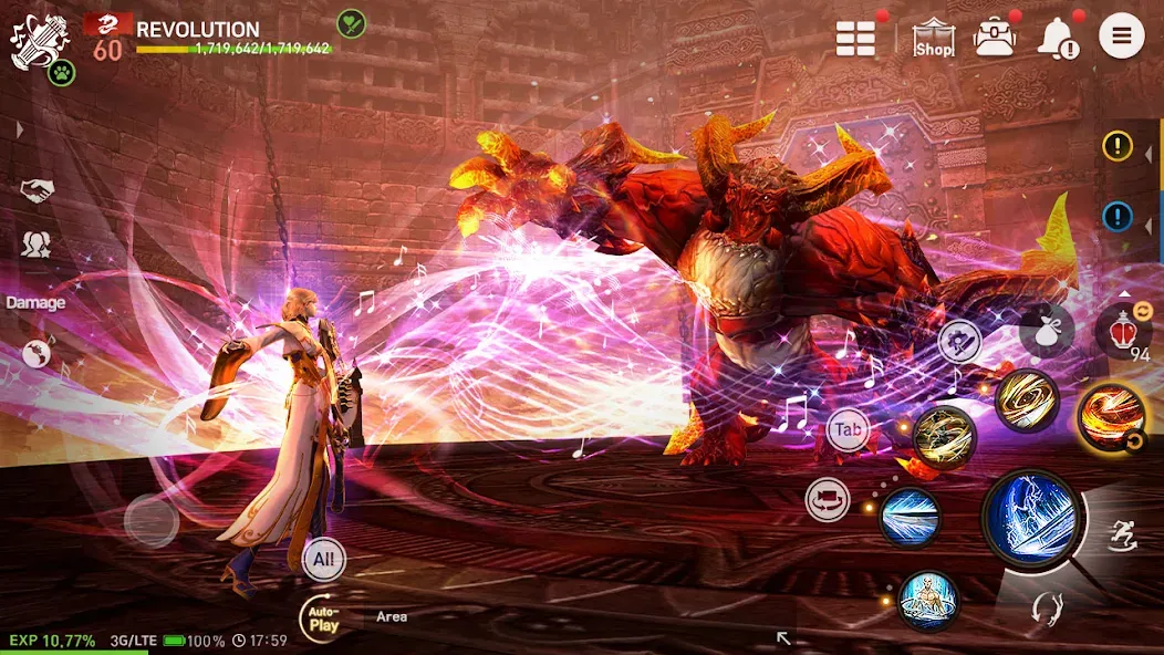 Blade&amp;Soul Revolution [MOD: неограниченная энергия и усиленное оружие] Screenshot 2