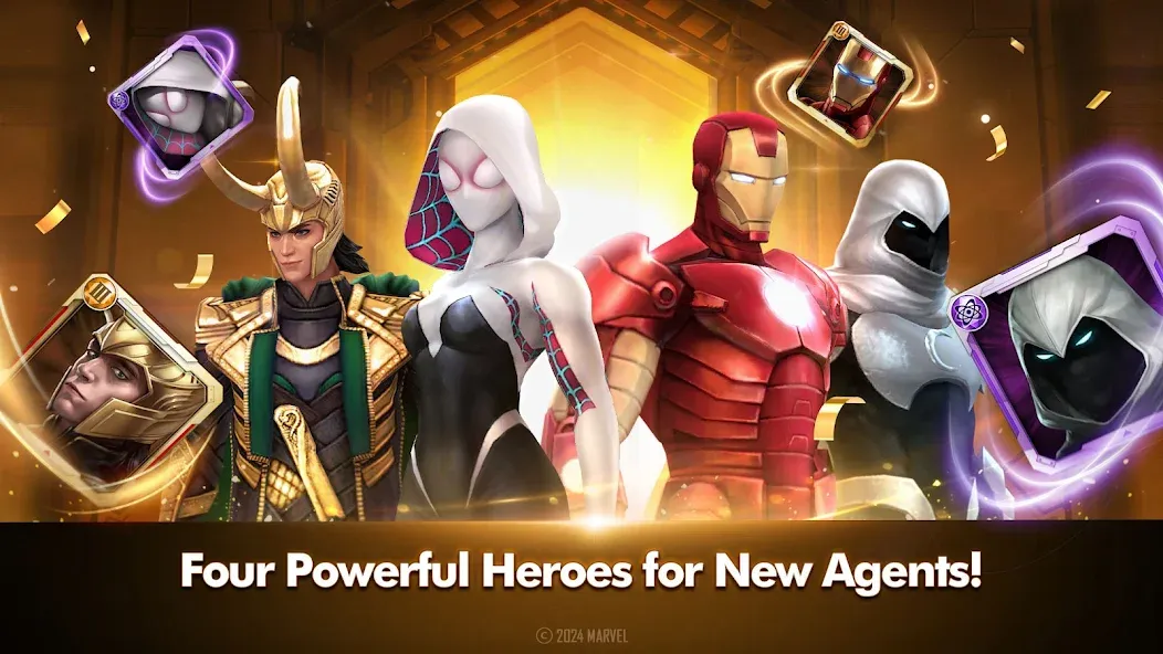 MARVEL Future Fight [MOD: много денег и все герои] Screenshot 1