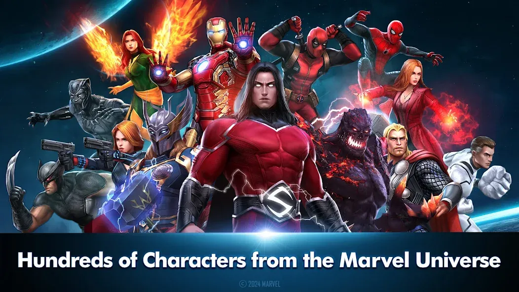 MARVEL Future Fight [MOD: много денег и все герои] Screenshot 2