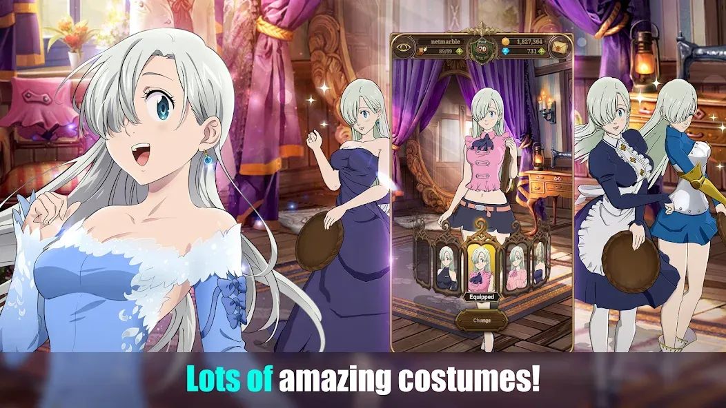 The Seven Deadly Sins [MOD: безлимитные ресурсы и усиленные герои] Screenshot 3