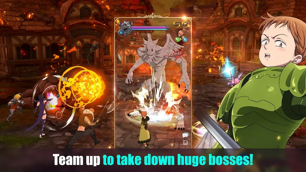 The Seven Deadly Sins [MOD: безлимитные ресурсы и усиленные герои] Screenshot 4