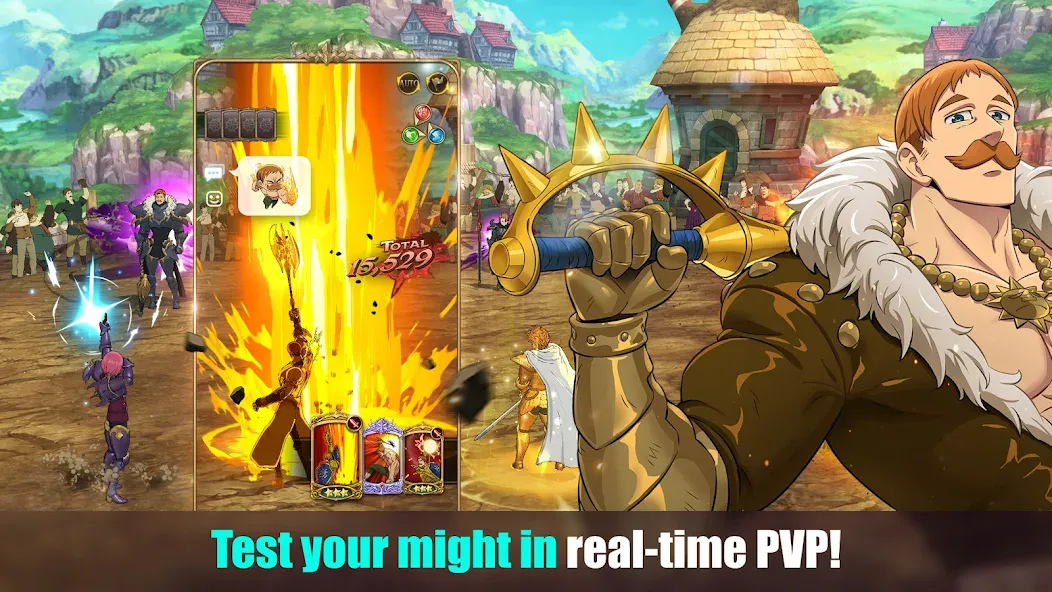 The Seven Deadly Sins [MOD: безлимитные ресурсы и усиленные герои] Screenshot 5