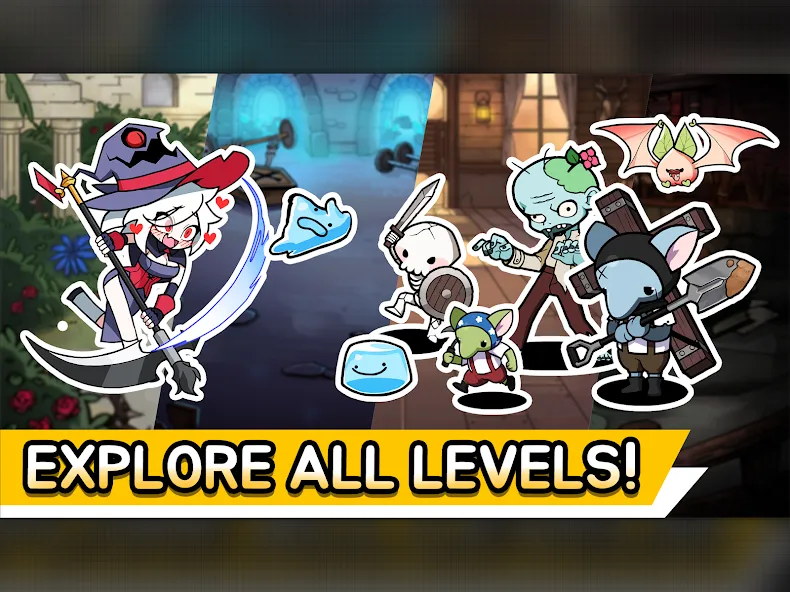 Witch and Council : Idle RPG [MOD: безлимитные деньги и мана] Screenshot 5