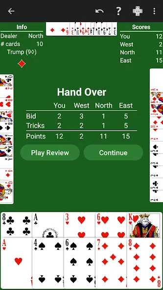 Oh Hell - Expert AI [MOD: экспертный режим против ботов] Screenshot 2