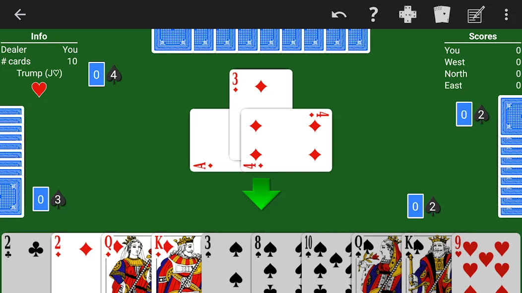 Oh Hell - Expert AI [MOD: экспертный режим против ботов] Screenshot 5