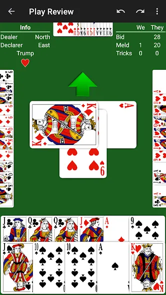 Pinochle - Expert AI [MOD: умный искусственный интеллект без ограничений] Screenshot 5