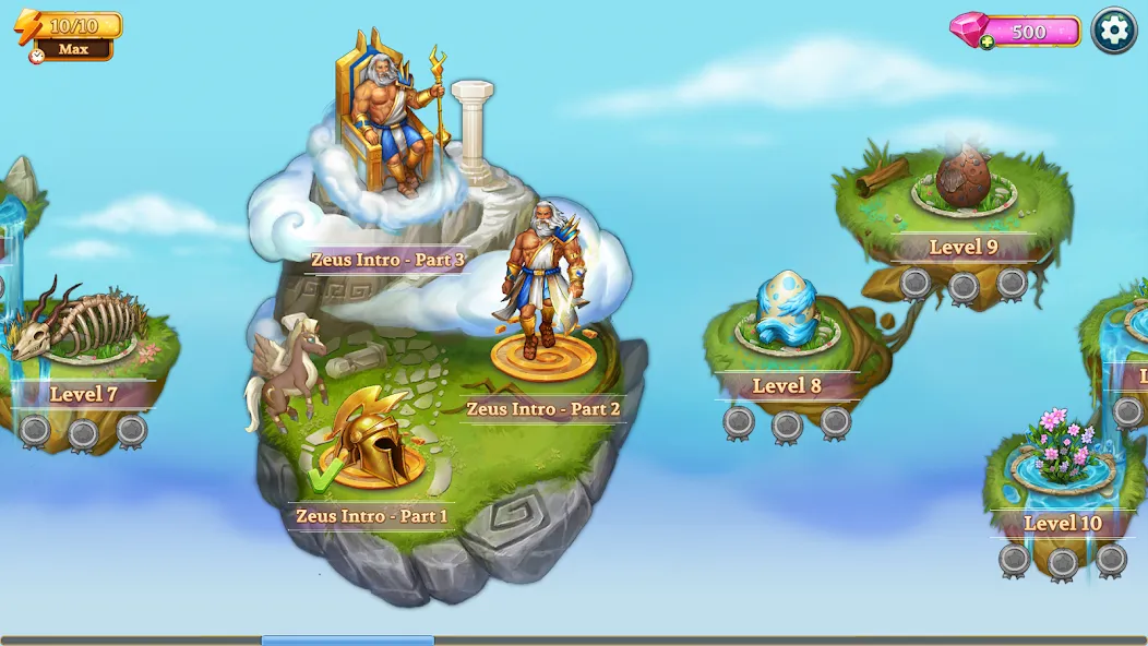 Merge Adventure: Magic Dragons [MOD: безлимитные монеты и энергия] Screenshot 4