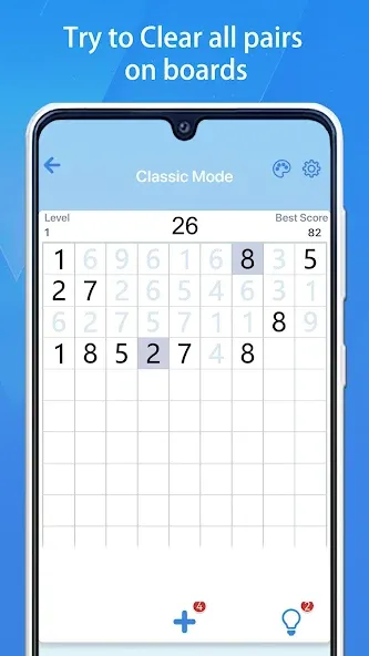 Number Match - 10 &amp; Pairs [MOD: без рекламы и подсказки доступны] Screenshot 5
