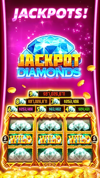 Treasure Slots - Vegas Slots &amp; [MOD: безлимитные монеты и джекпоты] Screenshot 2