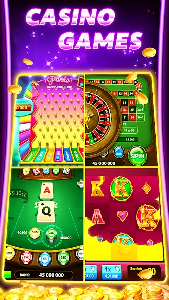 Treasure Slots - Vegas Slots &amp; [MOD: безлимитные монеты и джекпоты] Screenshot 3