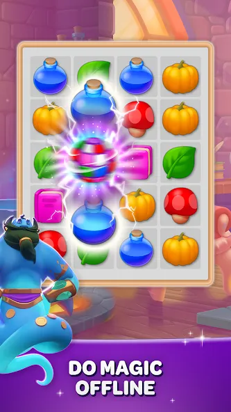 Becharmed - Match 3 Games [MOD: безлимитные жизни и бустеры] Screenshot 5