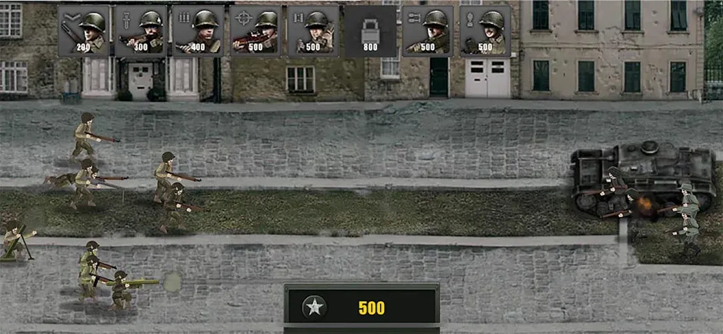 Warfare War Troops [MOD: безлимитные деньги и ресурсы] Screenshot 3