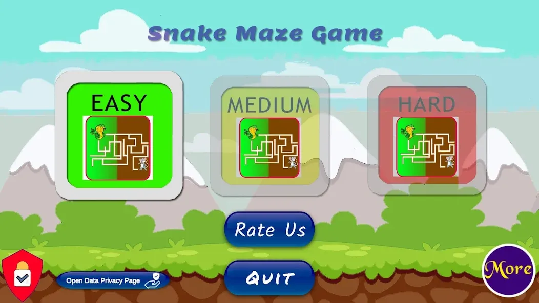 Snake Maze game [MOD: без рекламы и бесконечные жизни] Screenshot 1