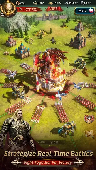 king's road [MOD: безлимитные ресурсы и энергия] Screenshot 1