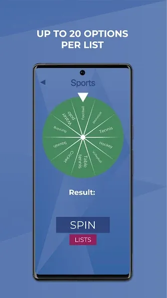 Wheel Spinner - Random Picker [MOD: без рекламы и разблокированы все темы] Screenshot 5