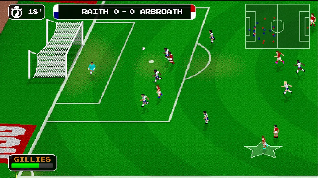 Retro Goal [MOD: безлимитные деньги и энергия] Screenshot 2