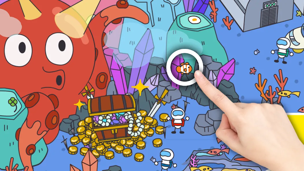 Happy Find : Hidden Objects [MOD: подсказки без ограничений и все уровни открыты] Screenshot 1