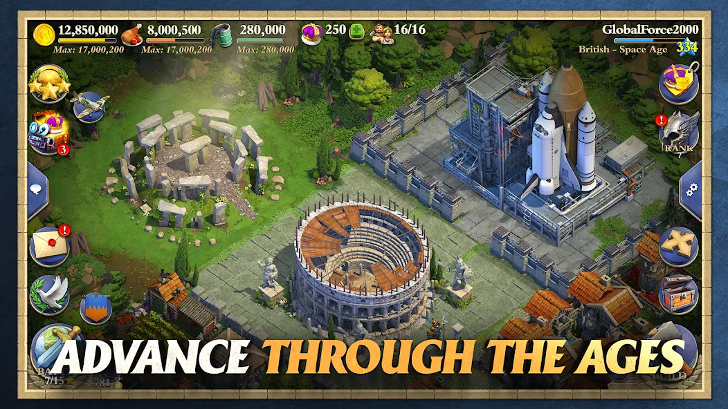DomiNations Asia [MOD: безлимитные ресурсы и ускоренное развитие] Screenshot 4