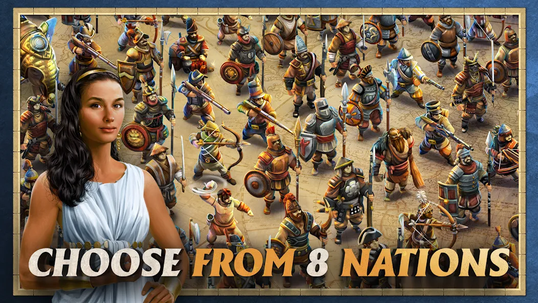 DomiNations Asia [MOD: безлимитные ресурсы и ускоренное развитие] Screenshot 5