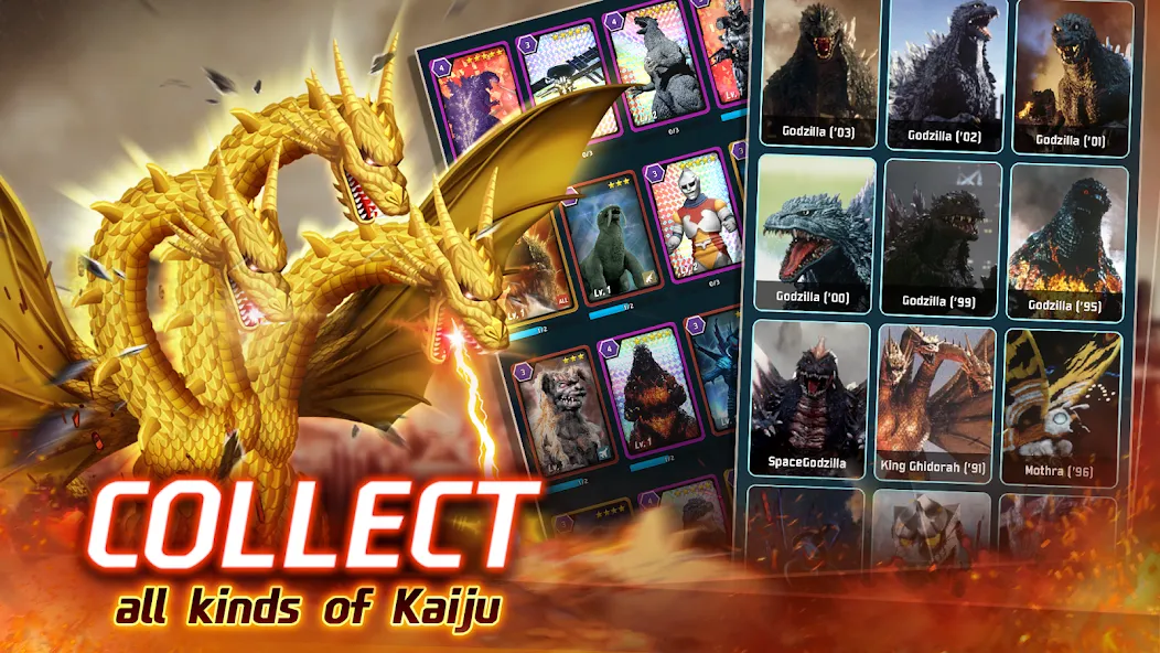 Godzilla Defense Force [MOD: безлимитные деньги и усиленная защита] Screenshot 2