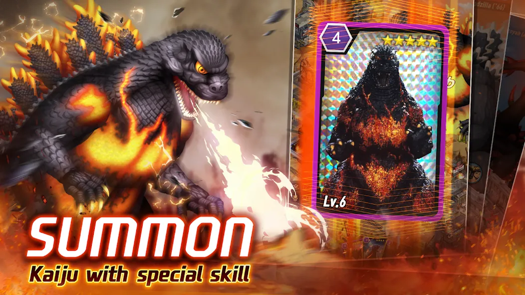 Godzilla Defense Force [MOD: безлимитные деньги и усиленная защита] Screenshot 5