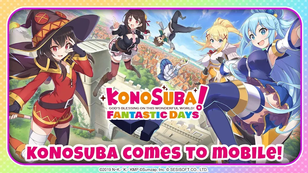 KonoSuba: Fantastic Days [MOD: много кристаллов и ресурсов] Screenshot 1