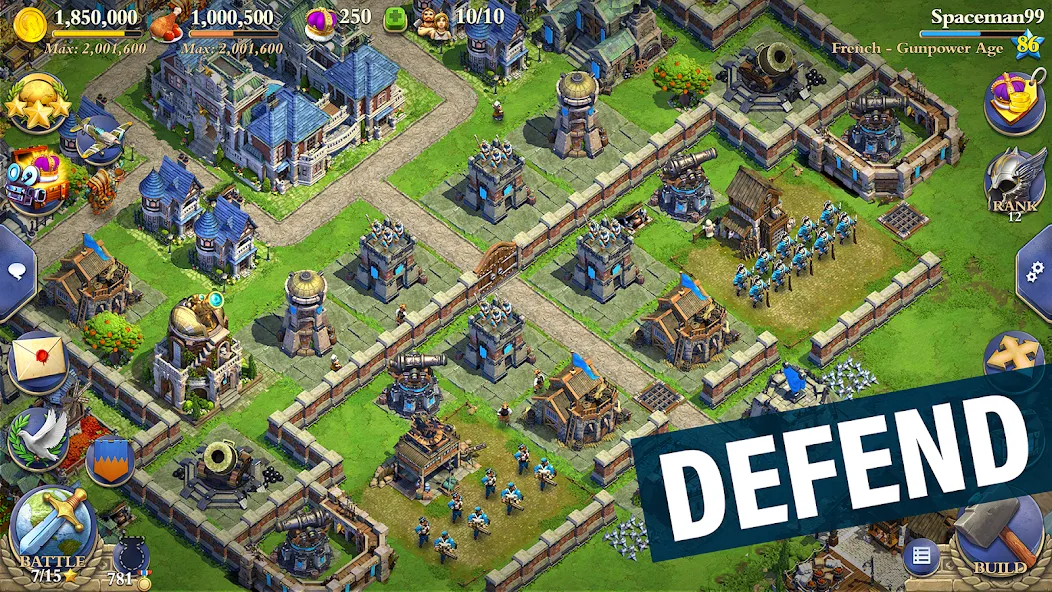 DomiNations [MOD: много ресурсов и быстрое развитие] Screenshot 2