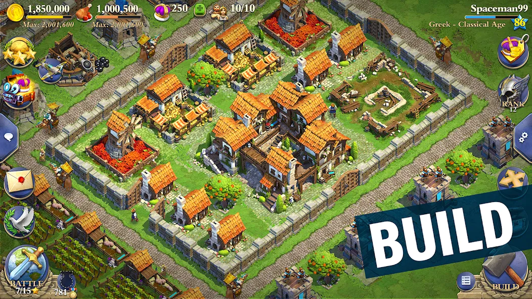 DomiNations [MOD: много ресурсов и быстрое развитие] Screenshot 4