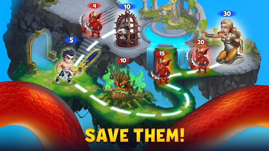 Hero Wars: Alliance [MOD: безлимитные ресурсы и энергия] Screenshot 2
