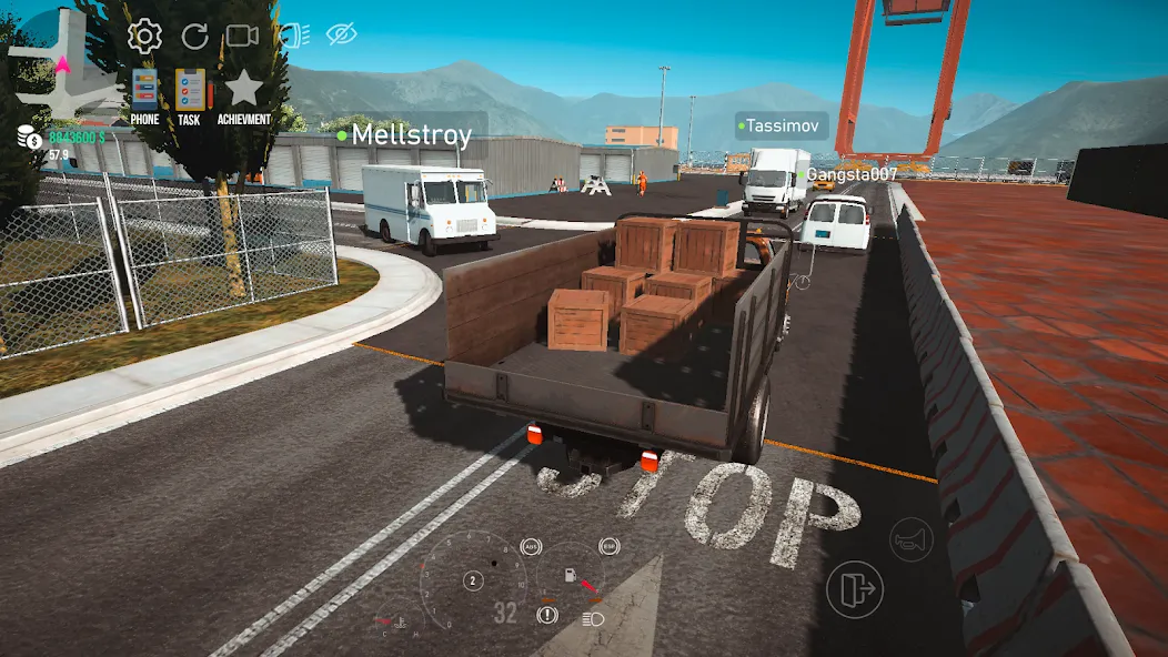 Nextgen: Truck Simulator Drive [MOD: безлимитные деньги и топливо] Screenshot 3